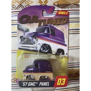 NEW Car Tuned Series 2 '57 GMC Panel 03 Purple Tan Automotive Hobbyist Collector